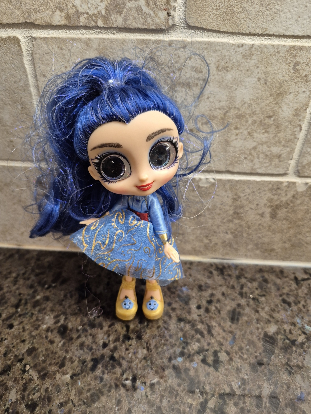 Disney Doorables Adoorbs! Series 2 Gia Aladdin Genie Doll EUC Doll Only